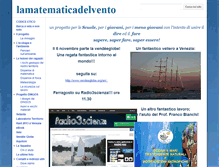 Tablet Screenshot of lamatematicadelvento.org